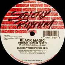 Black Magic Freedom (Make It Funky) (The Remixes)　ハウス伝道師　1996年名作_画像2