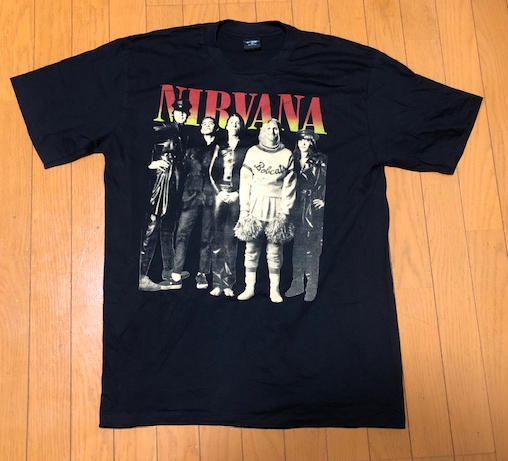 激レア ニルバーナ NIRVANA USA製 デッドストック Tシャツ XLサイズ