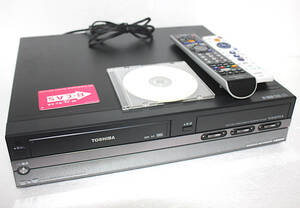 ◆◇【徹底清掃&即決&送料無料】TOSHIBA 東芝 RD-W300 VHS⇔HDD⇔DVDレコーダー リモコン HDMIケーブル 今すぐにダビングできます ◇