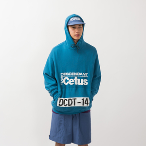 希少★新品本物【青★3】★STERN HOODY スターンフーディー アップリケ付 CETUS 正規店購入 ディセンダント 限定入手困難 DESCENDANT 22S/S