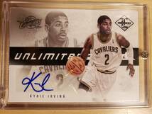 199枚限定 サイン 2012 -13 Panini Limited Unlimited Potential KYRIE IRVING Auto RC / カイリー アービング Autograph _画像6