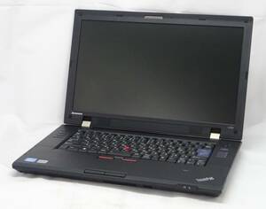 【ジャンク品 / 部品取り用】　ノートパソコン　Lenovo　ThinkPad L520 (5016-P55)　Core i5 2520M　メモリ/HDD無し　@Y71