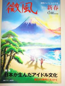 ★徳間ジャパン 微風 2014 新春号　アイドル文化 冊子【即決】