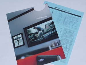 #2009 year Mustang small size catalog with price list # Japanese edition 