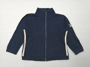 NAUTICA JEANS ノーティカジーンズ スウェットジャケット　　フルジップ ロゴジッパー ラメプリント 石瀬3891