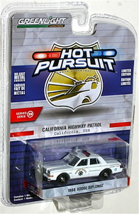 Greenlight 1/64 1985 Dodge Diplomat ダッジ ディプロマット ハイウェイ パトロール California Highway Patrol ポリスカー グリーンライ