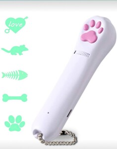猫 おもちゃ LEDポインター グリーンライト 緑