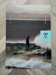 *VISSLA vi sla advertisement 2/ easy! inserting only frame set surfing poster manner design A4 size postage 230 jpy ~