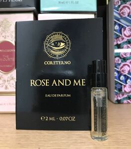 《送料無料》 コレテルノ ローズ アンド ミー オードパルファム 2ml サンプル ※未使用※ CORETERNO ROSE AND ME EDP