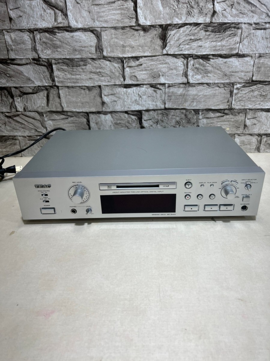 国産原料100% TEAC MDデッキ MD-5MK2-S | tcedesigncenter.com