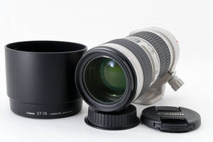 ★極上品★ Canon EF 70-200mm F4 L IS USM キヤノン ズームレンズ 三脚座 B2200021