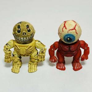 【中古品】MADBALLS マッドボール HEAD POPPING ACTION FIGURE OCULUS ORBUS オキュラスオーバス SKULL FACE スカルフェイス セットの画像2