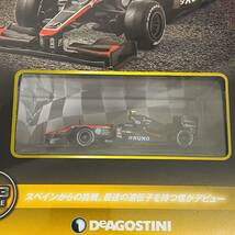 【極美品】DeAGOSTINI デアゴスティーニ F1マシンコレクション 1/43スケール 132 HRT F110 ブルーノ・セナ 2010 ミニカー_画像5