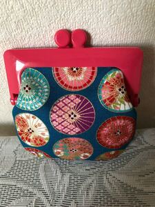 がま口ポーチ ハンドメイド 和柄 小銭入れ