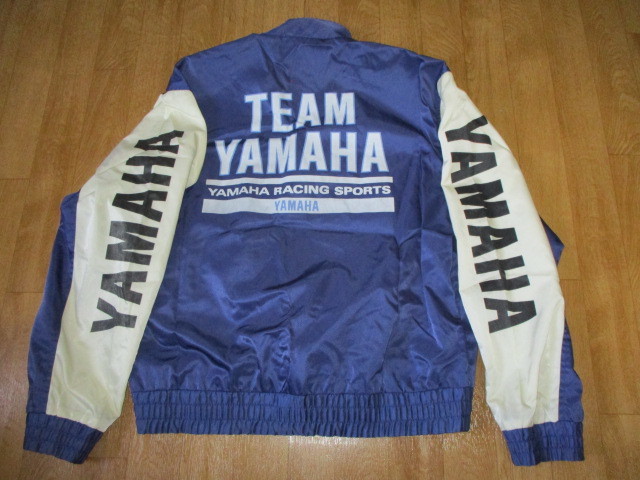 レア Team YAMAHA USA アメリカ製 ビンテージ コットン ブルゾン