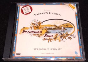 Nuyorican Soul Featuring Jocelyn Brown/It's Alright, I Feel It!　CDS★Masters At Work　Armand Van Helden　Roni Size　Mood II Swing