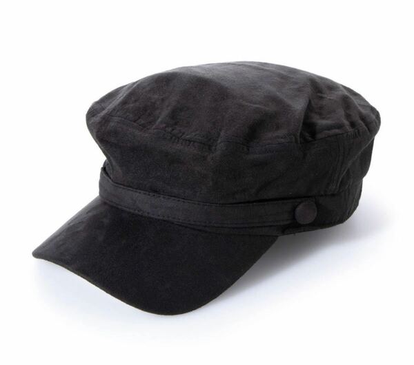 新品 アースミュージュク&エコロジー マリン キャップ チャコールグレー　帽子