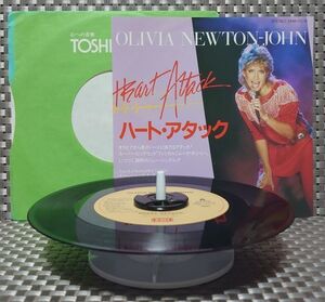 V-RECO7'EP-f◆即決◆Olivia Newton-John オリビア・ニュートン・ジョン◆【Heart Attack ハート・アタック c/w:Stranger's Touch】