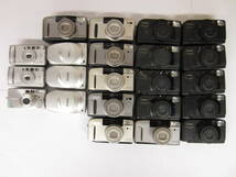 (2363)ジャンクカメラ Canon キヤノン Autoboy オートボーイ A XL Epo N105 S XL SⅡ XL等まとめて大量セット22台 動作未確認 同梱発送不可_画像1