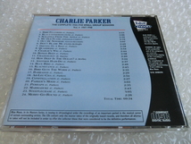 ★即決 廃盤CD Charlie Parker 1947-1948 チャーリー・パーカー Miles Davis Duke Jordan J. J. Johnson Max Roach John Lewis ジャズ_画像3