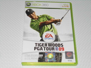 xbox360★TIGER WOODS PGA TOUR 09 海外版 アジア★箱付・説明書付・ソフト付