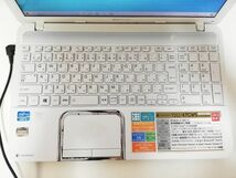 【ジャンク】東芝 dynabook T552/47GWS i7仕様(CPU等欠品) BIOS起動可能 マザーボード 液晶パネル キーボードNG【動作確認済み】_画像3