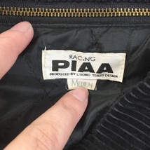 【人気】PIAA 中綿ジャケット コーデュロイ素材 裏地あり ブラック サイズM/S3713_画像6