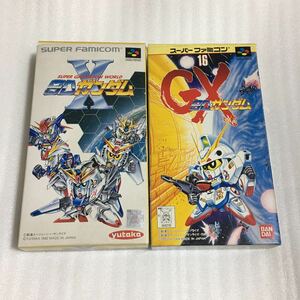 SFC SDガンダムX＋SDガンダムGX 2本セット