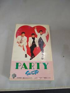 C5097　カセットテープ　少年隊 PARTY