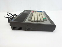 【H-8581】東芝 TOSHIBA HOME COMPUTER HX-10D 64K PASOPIA IQ MSX キーボード レトロ 当時物 現状品 ジャンク扱い【千円市場】_画像5