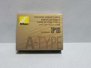  Nikon NIKON finder screen A type (F6 for. ) unused goods 