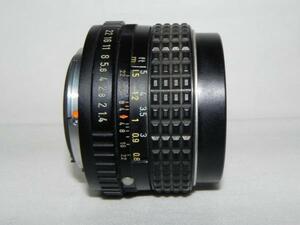smc PENTAX 50mm F1.4 レンズ