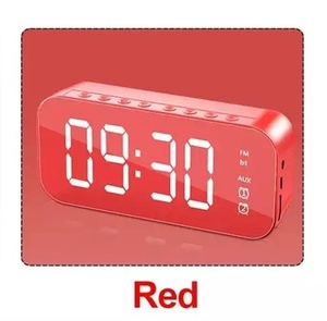   зеркало часы красный глаз ... часы цифровой класть часы динамик USB подача тока *