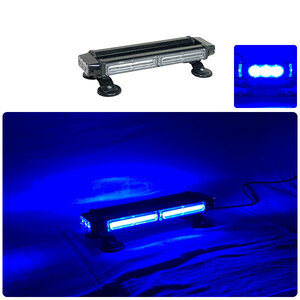 [37cm] LED turning light bar type [ blue ] blue COB chip cigar socket power supply crime prevention Patrol car region crime prevention vehicle loading car 