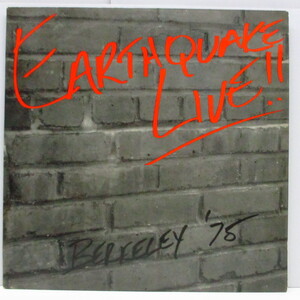 EARTH QUAKE-Live!! Berkeley '75 (UK Orig.LP/CS)