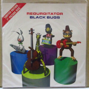 REGURGITATOR-Black Bugs +2 (UK Limited Picture 7+Insert)