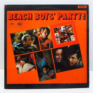 BEACH BOYS-Beach Boys' Party ! (UK 60's 2nd Press STEREO/CFS