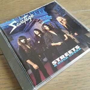 ★SAVATAGE「STREETS:A ROCK OPERA」輸入盤アルバム サヴァタージ CD コンセプトアルバム