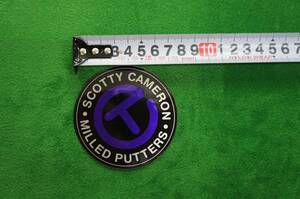 新品 Scotty Cameron　サークルT　ステッカー パープル