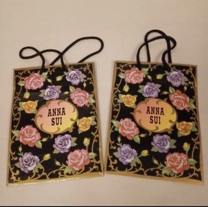 ANNA SUI ショップ袋 アナスイ 2枚セット