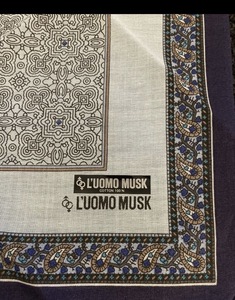 L'UOMO MASK ハンカチ 420×420