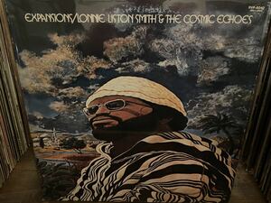 LONNIE LISTON SMITH & THE COSMIC ECHOES EXPANSIONS LP JAPAN FIRST PRESS!! WHITE LABLE PROMO!!