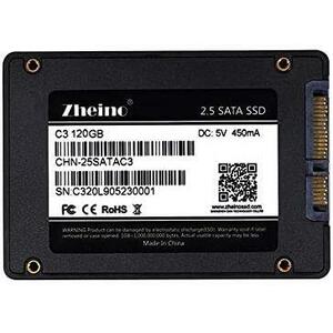 Zheino SATA SSD 120GB 内蔵SSD C3 2.5インチ 7mm厚 3D Nand 採用 SATA3 6Gb/s