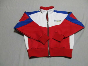  time sale old clothes retro Asics asics RECORDER jersey jacket tops size 130