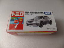 トミカ　７　スバル　インプレッサ　WRX　STI　4door　_画像1