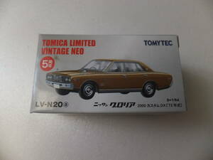 トミカリミテッドヴィンテージ　ネオ　ニッサン　グロリア　2000　カスタム　DX（’73年式）　LV-N20a