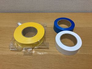 紙テープ 黄色(新品)白・青(USED品)約1.8mm