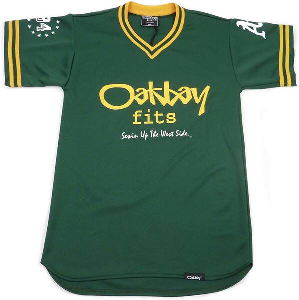 Oakbay Fits オークベイ PRINT JERSEY 半袖 フットボール ジャージ (グリーン) (XXXL) [並行輸入品]