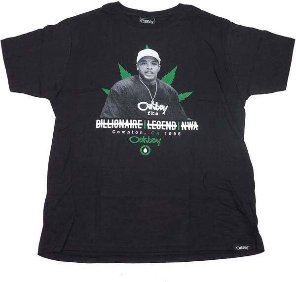 [並行輸入品] Oakbay Fits オークベイ DRE X OAKBAY 半袖 Tシャツ (ブラック) (XXXL)