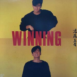 近藤真彦 Winning LP 見開きジャケット レコード 5点以上落札で送料無料M